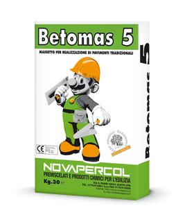 Betomas 5 massetto premiscelato